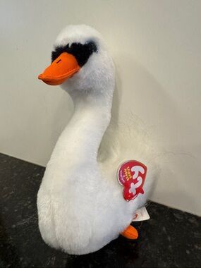Ty Beanie Babies Gracie Swan White Ugly Duckling 8” Plush Toy New with Tag